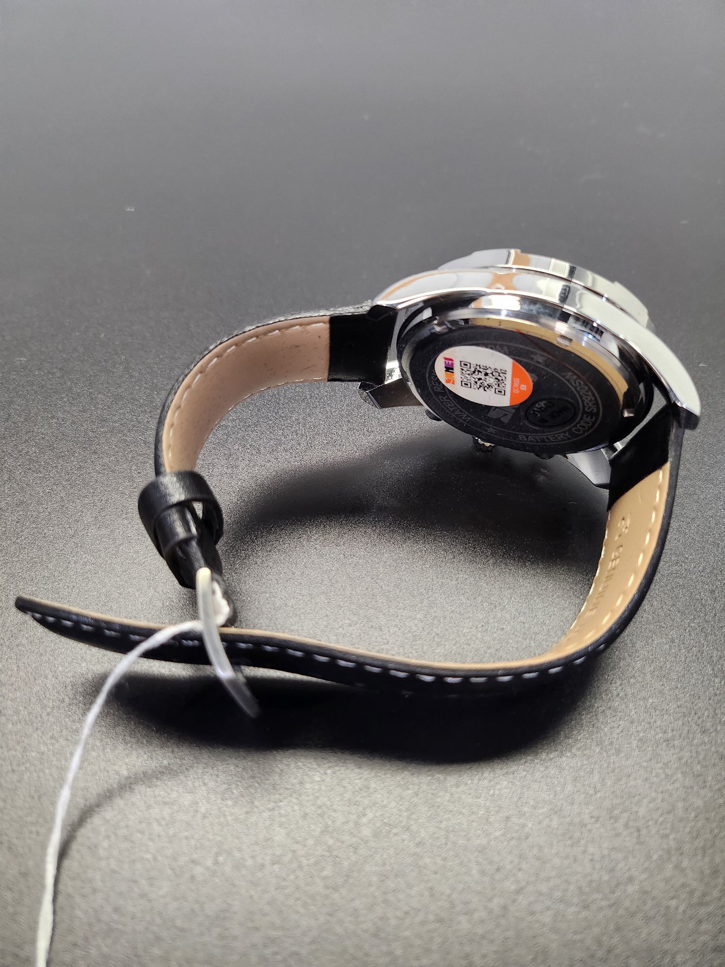 SKMEI 43mm Sports Watch with Leather Strap