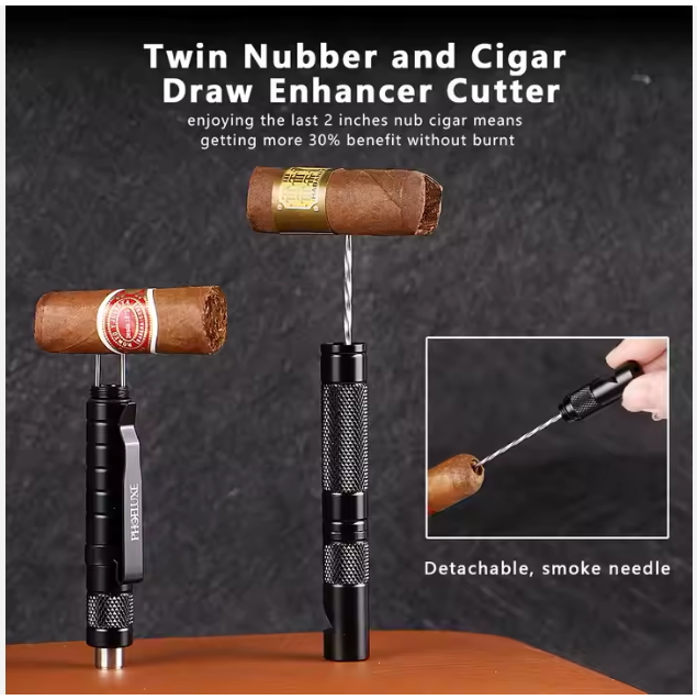 3 IN 1 Needle Cigar Punch
