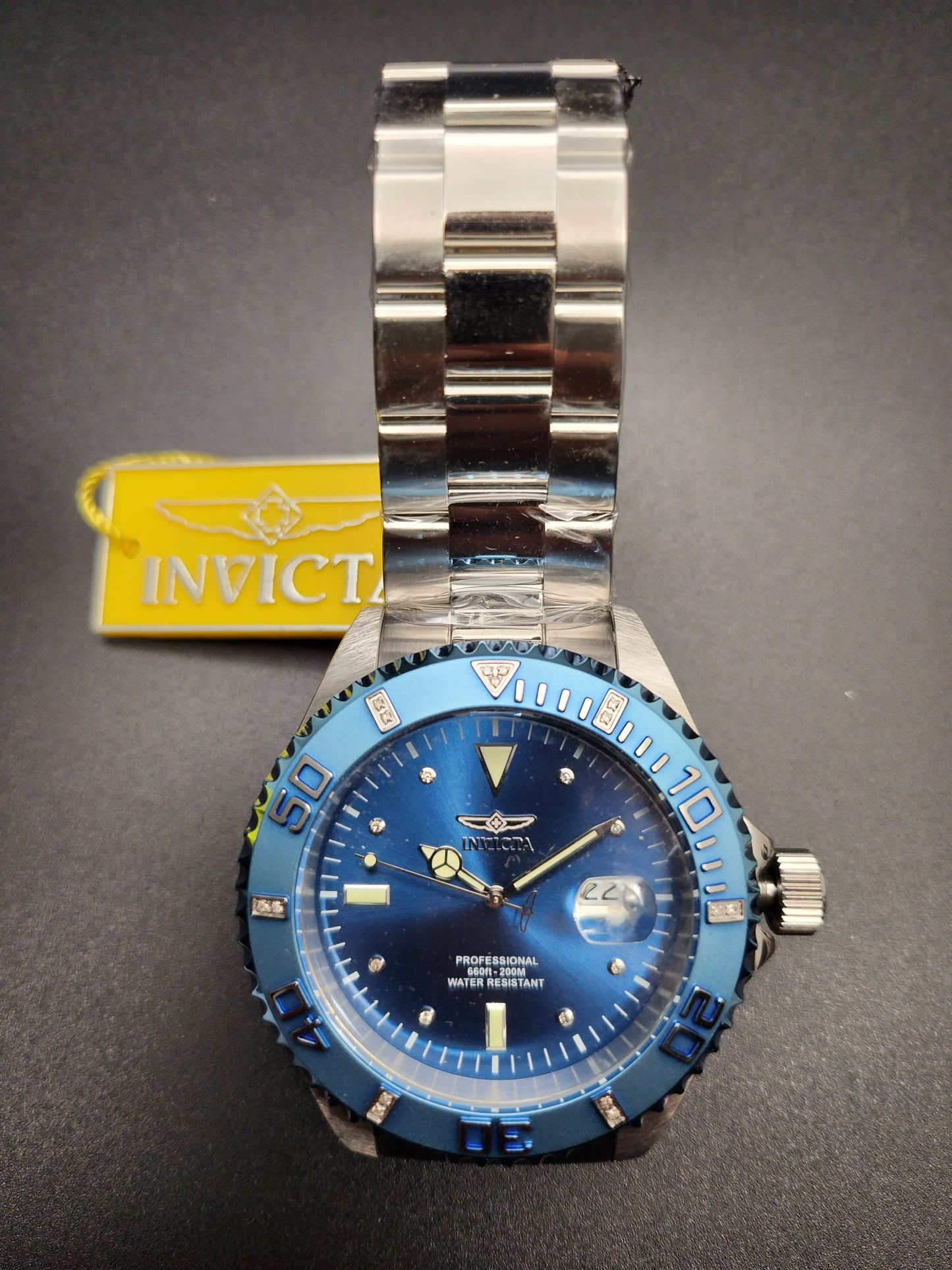 Invicta Pro Diver Watch with Diamonds