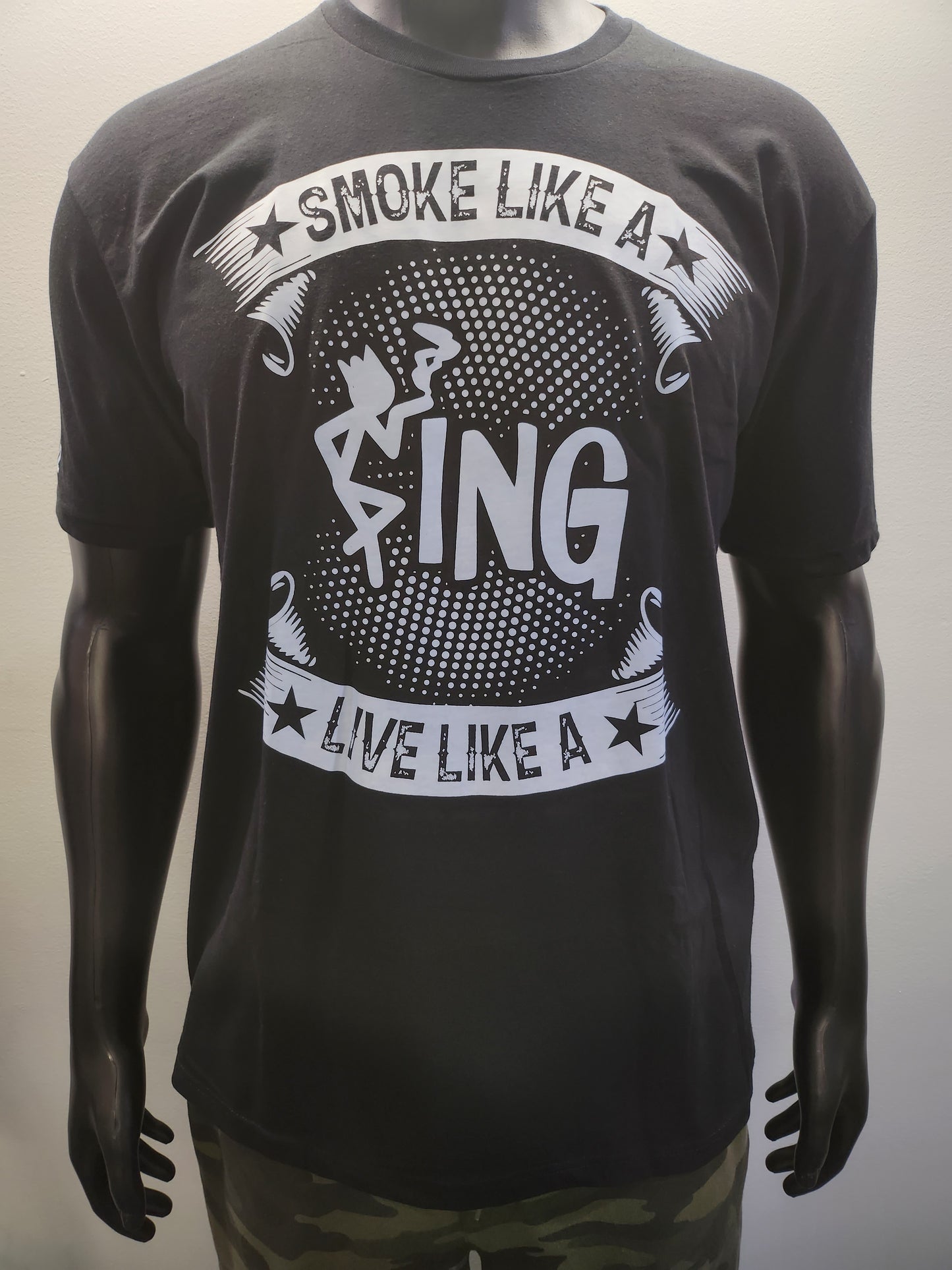 Smoke Like & Live Like A King - T-Shirt - 5 Colors