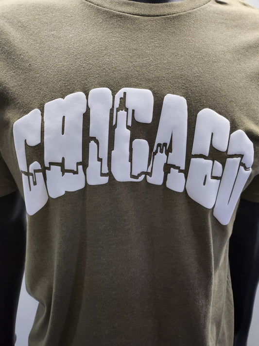 Chicago Sky Line T-Shirt - 5 Colors